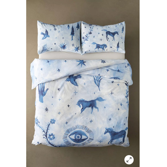 Urban Outfitters Other - Urban Outfitters Mystical Duvet Set Twin XL